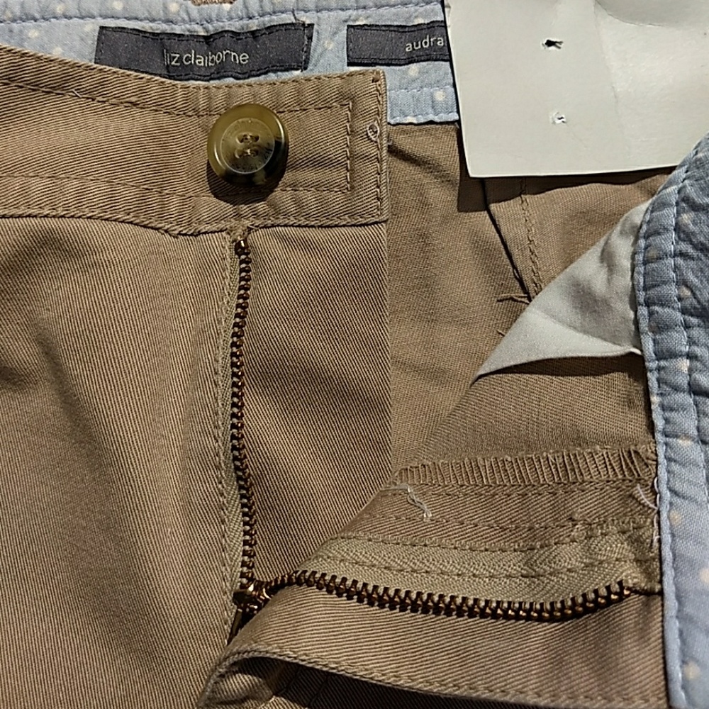 🆕 Liz Claiborne Audra Capris - Picture 5 of 7